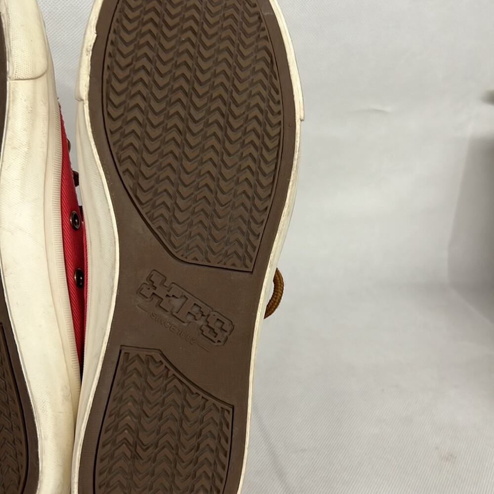 Rare hard to find Converse Jack purcell xinfeisu X.F.S Red hi top sneaker brown - Picture 9 of 10